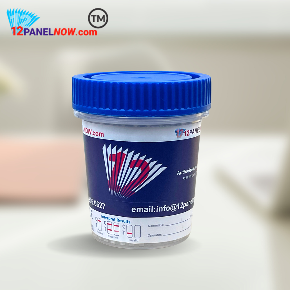 [25 Pack] 14 Panel Drug Test Cups, with Pregnancy Detection