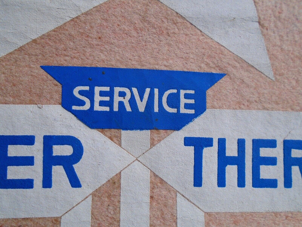 WWI Service over there banner