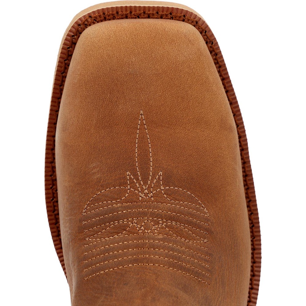 Rocky MonoCrepe 12” Steel Toe Western Boot