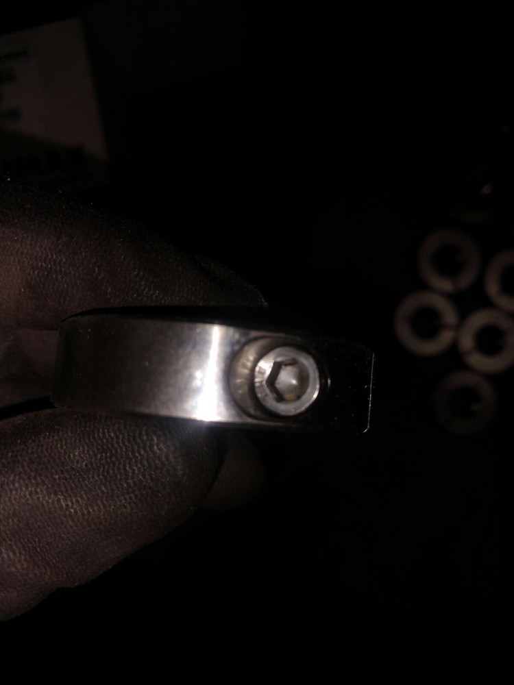 TC-16-8-SS 1-8" Threaded Split Shaft Collar ss