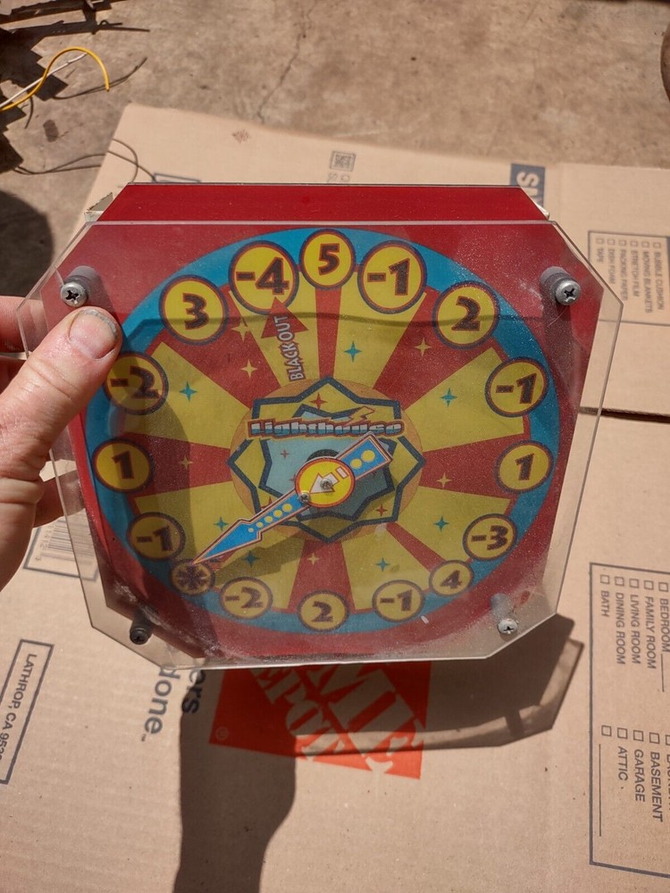 lighthouse arcade redemption wheel part untested #366