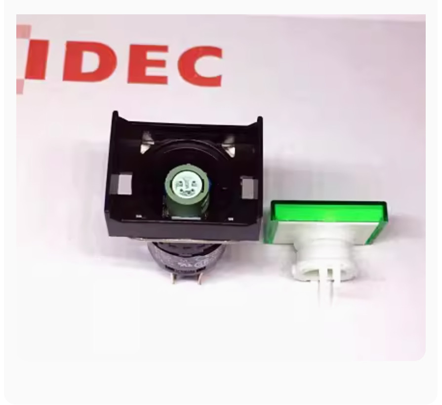 1PC New IDEC Self-locking pushbutton switch with light 8 pin 24V AL6H-A24PRC #LL