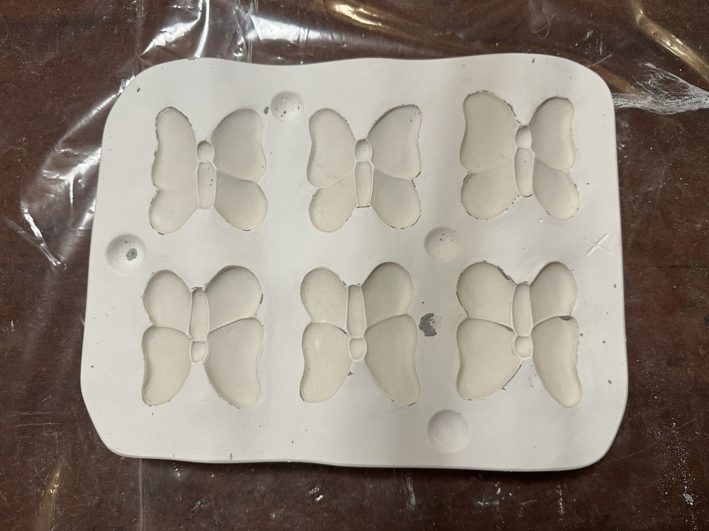 Clay Magic 2019 Six Pack Butterfly 4118 Ceramic Slip Mold