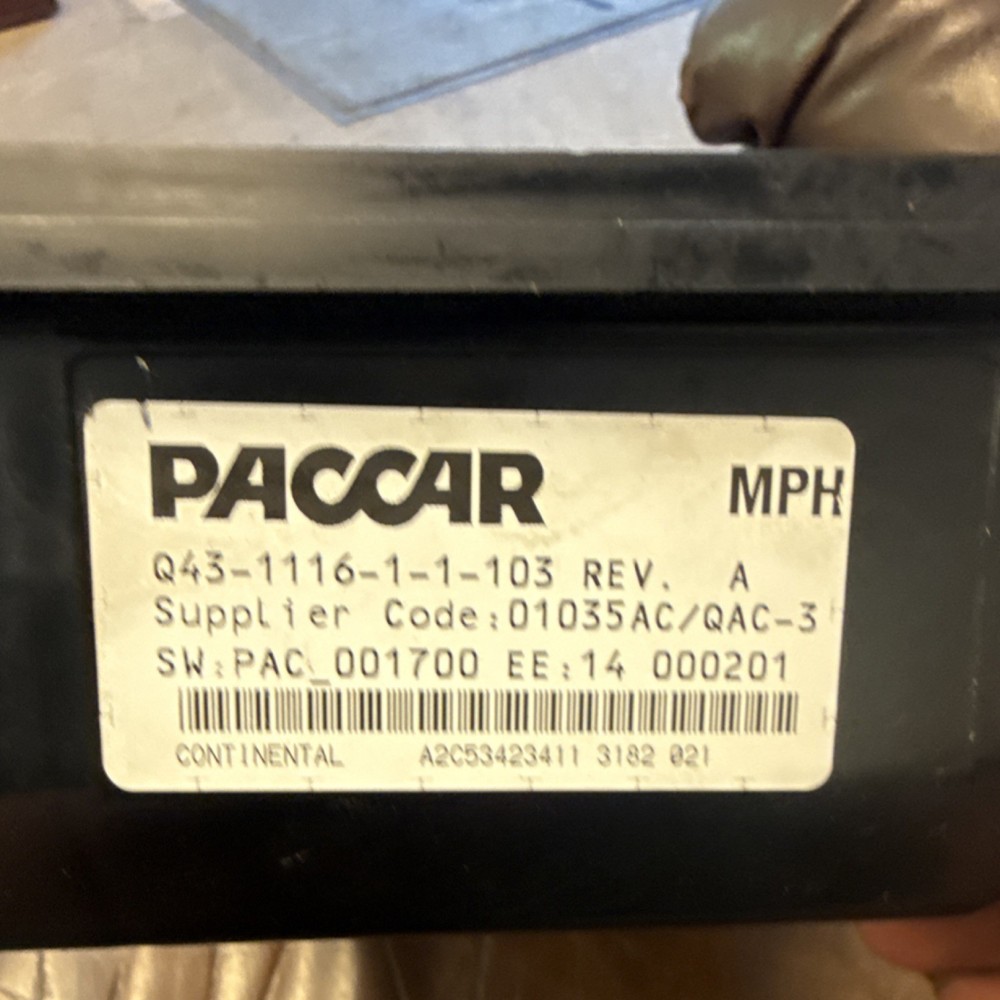 Kenworth Gauge Cluster