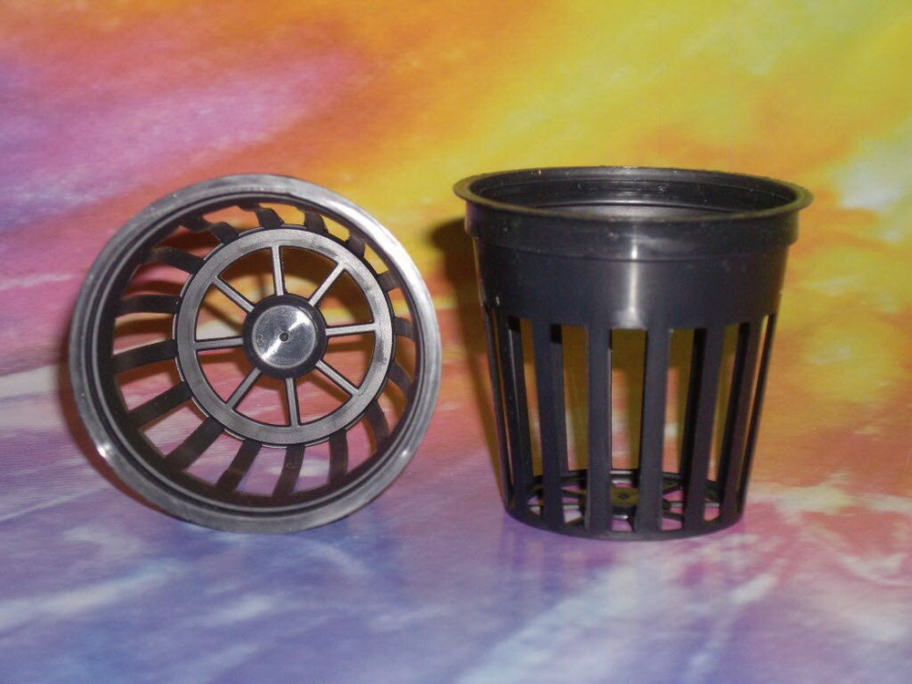 2" INCH NET POTS (50 count) HYDROPONIC SYSTEM  GROW KIT CLONE CUP 50 COUNT