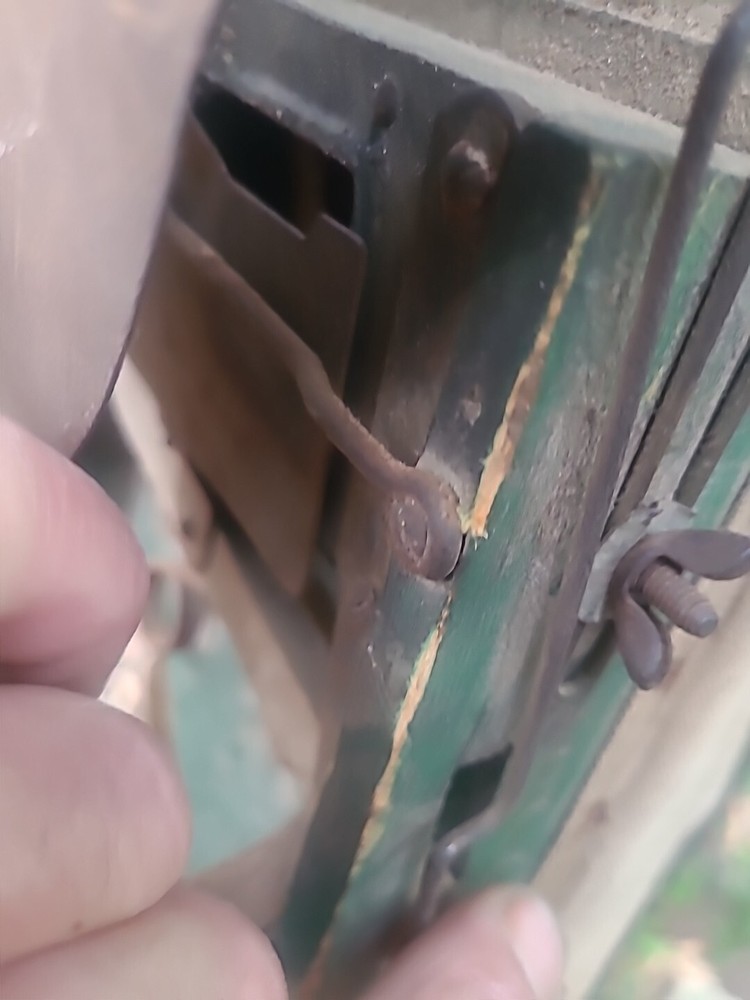 Vintage Broadcast Seed Spreader with Bag & Cyclone Hand Crank