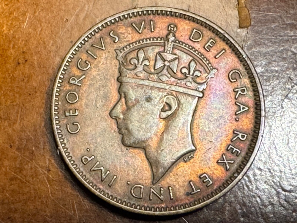 T2: Newfoundland, Canada. 1938 Nicely Toned One Cent
