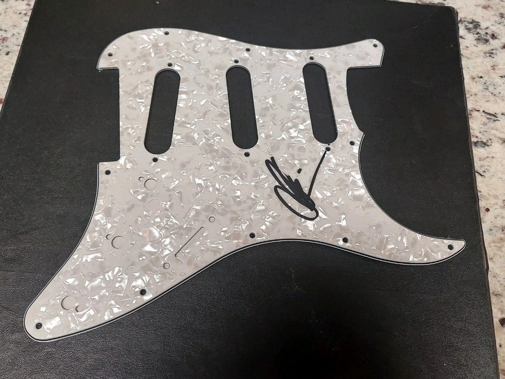 MIKAEL AKERFELDT OPETH Signed Pickguard b
