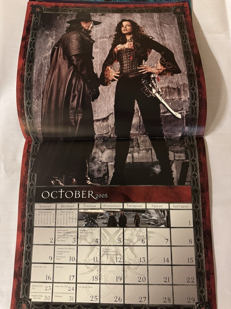 Van Helsing 2005 Wall Calendar(12X12)