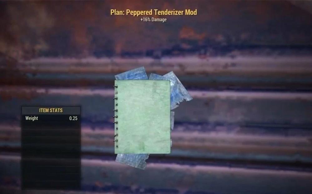 (Xbox) Peppered Tenderizer Mod Plan