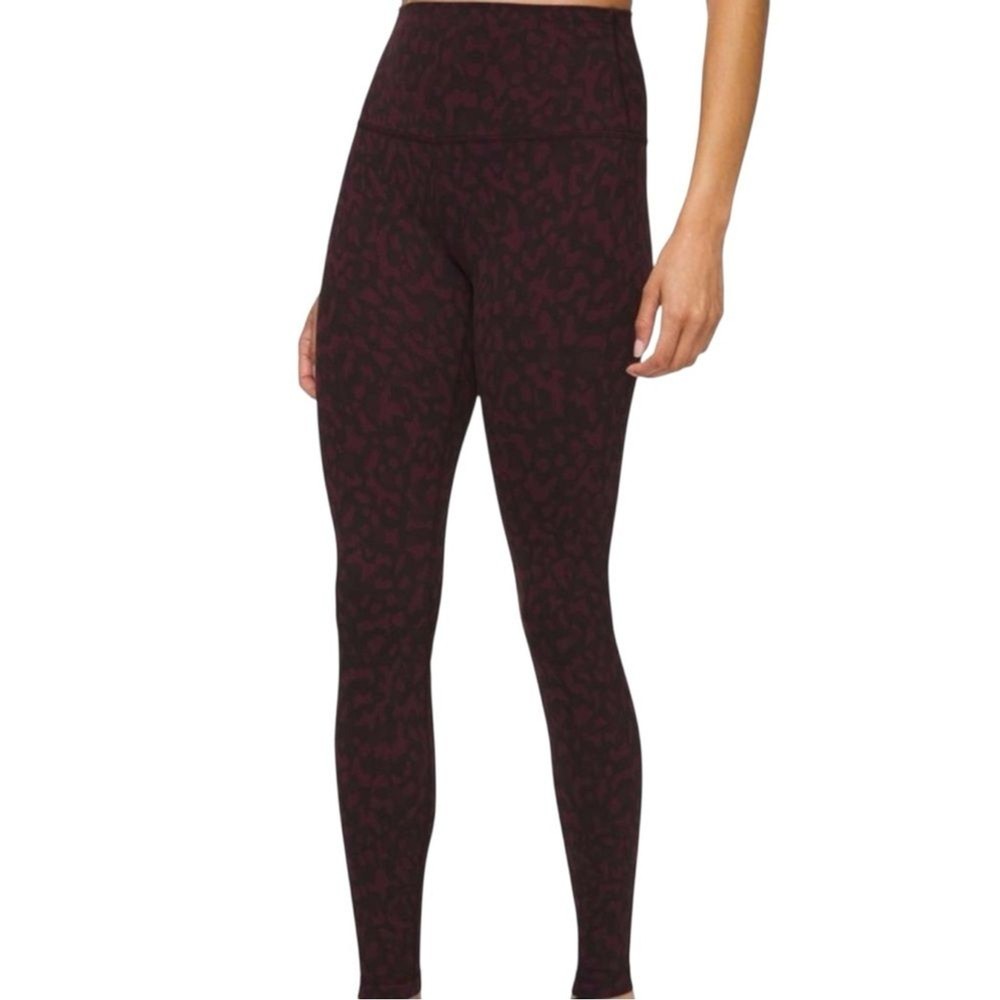 Lululemon Align Pant 28" Formation Camo Dark Adobe Multi Women's 2