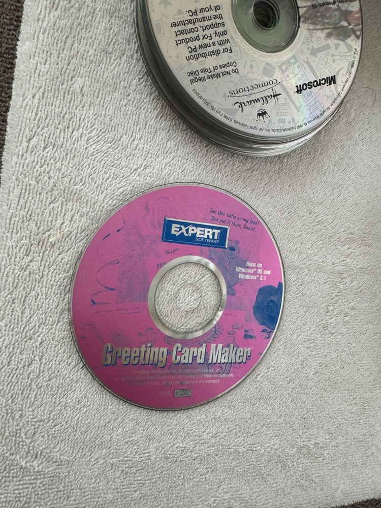 Expert Software Greeting Card Maker - 1996 Windows 95/Windows 3.1