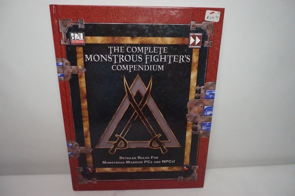 D20: The Complete Monstrous Fighter's Compendium Hardcover