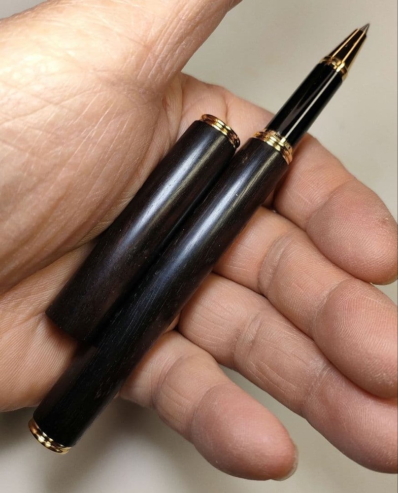 Ebony Traditional Water-Based Ballpoint Pen