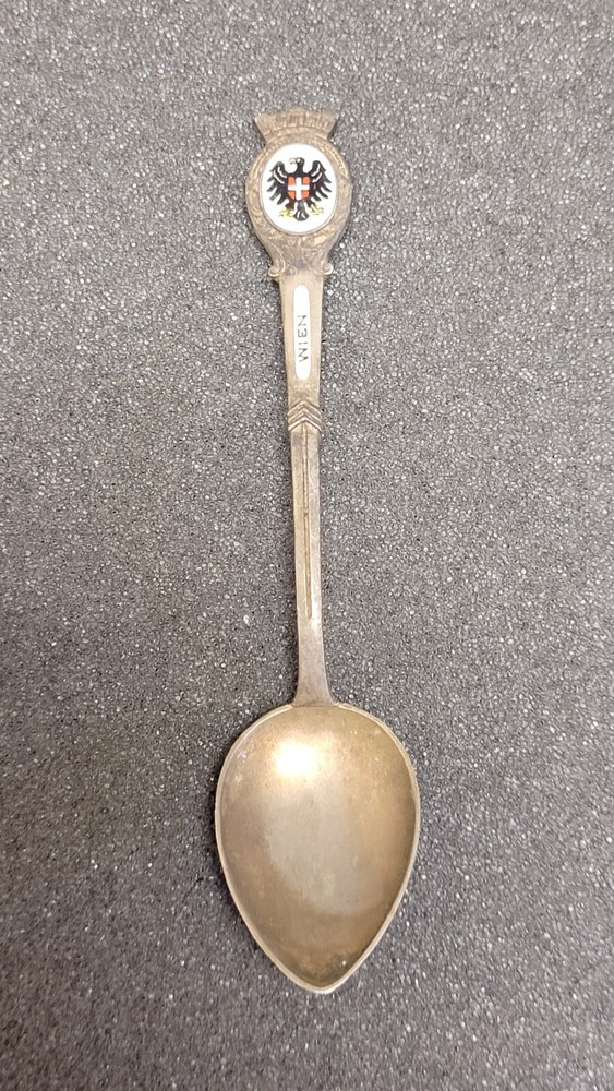 Vintage 800 Silver Wien Souvenir Spoon