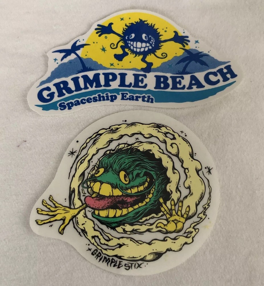 GRIMPLE Stix Skateboard Stickers