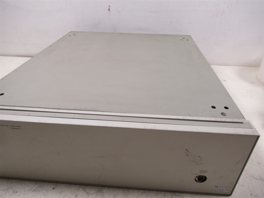 Hewlett Packard 8509A Lightwave Polarization Analyzer