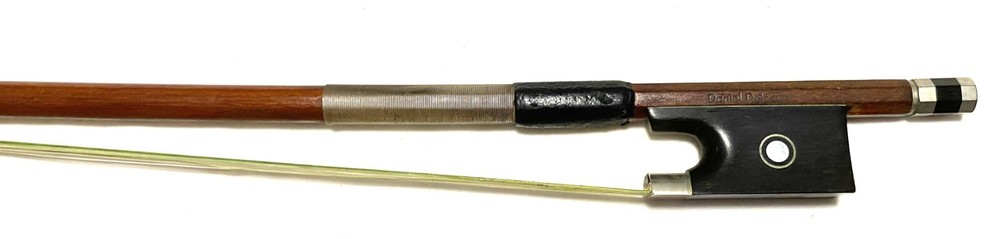 A very  good 4 /4 German DANIEL DELCOURT violin bow
