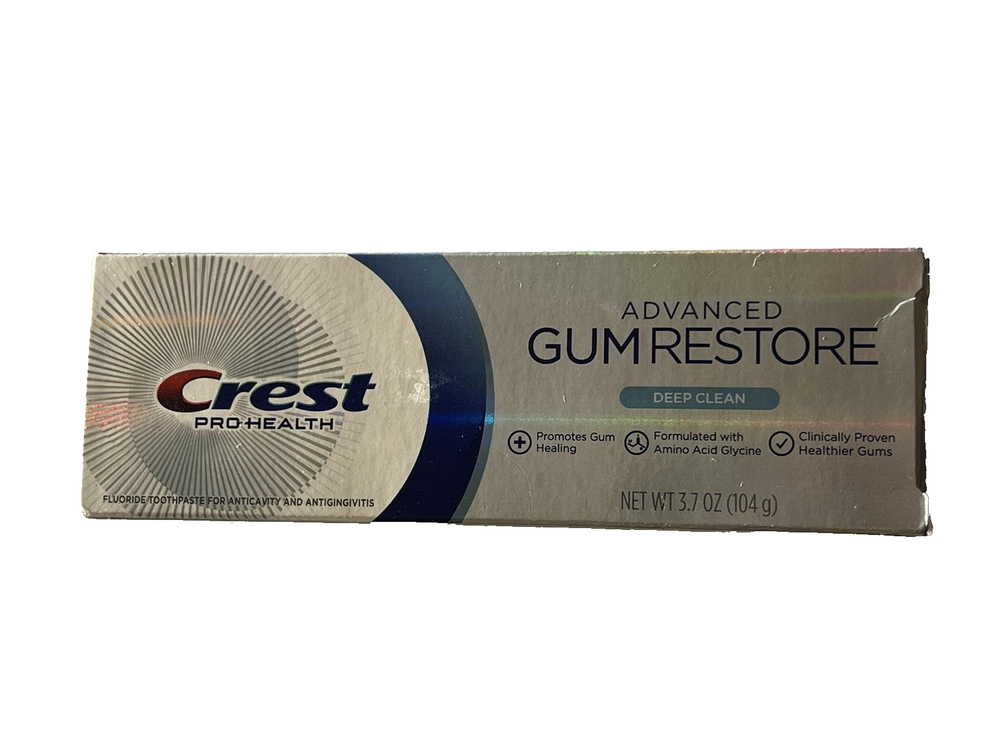 Crest Pro-Health Advanced Gum Restore, Fluoride Toothpaste, Deep Clean, 3.7 oz
