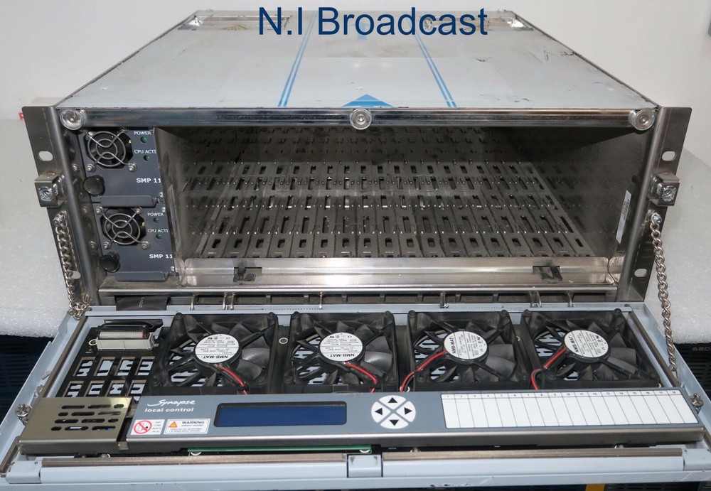 1x Axon synapse frame sfr18 fan front, local control panel ethernet, smp100 psu