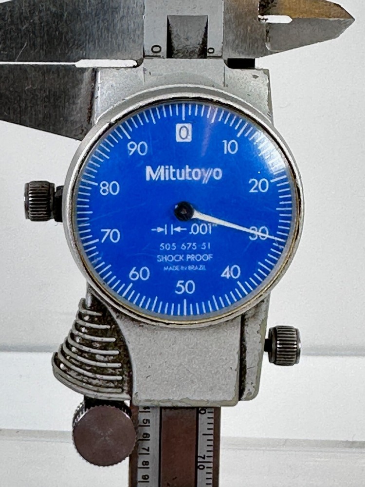 Mitutoyo 505-742-51 6" .001 Range/ Precision Dial Calipers