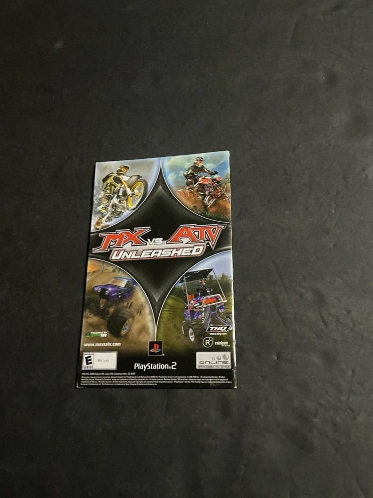 Juiced ps2 manual Only