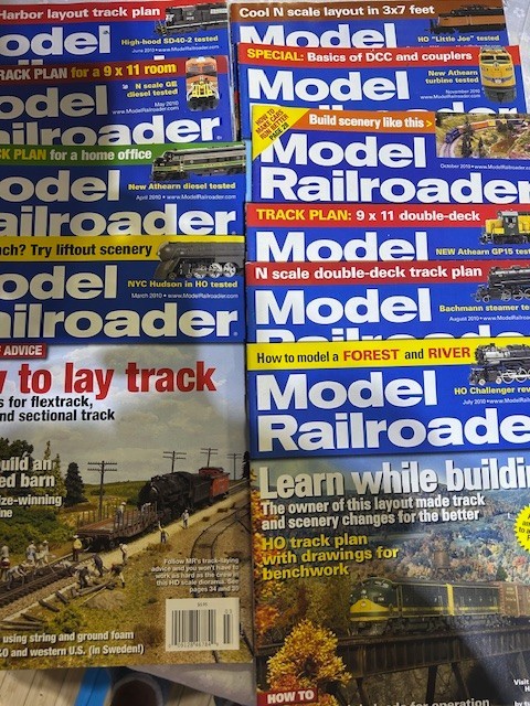 Model Railroader Magazine 2010