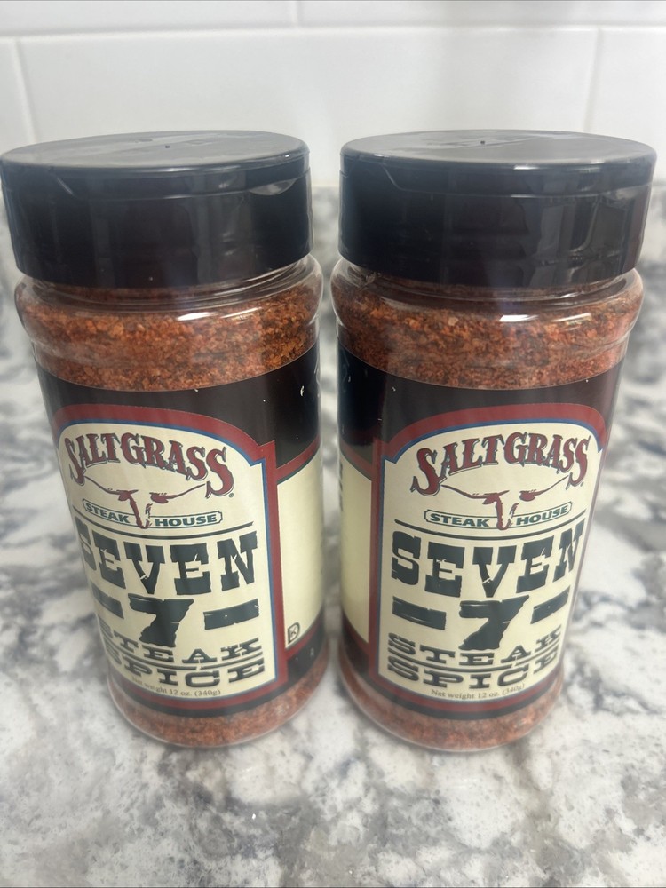 Saltgrass Seven -7- Steak Spice 12oz (2 Pack)