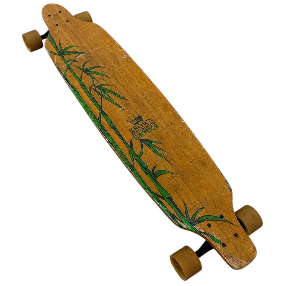 Krown Skateboards Exotic Bamboo Drop-Through 42” Longboard