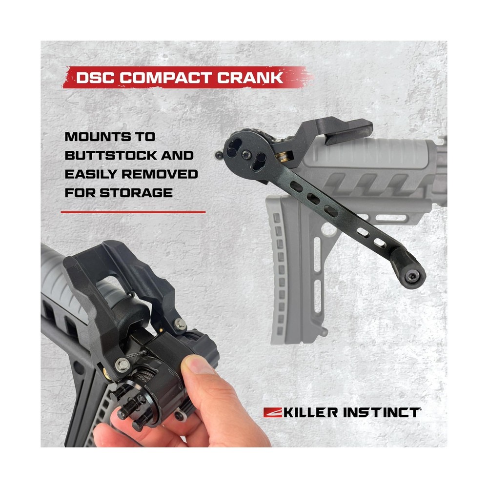 DSC Compact Narrow LD Sled Crank - Silent Cranking System with Speed Connect ...