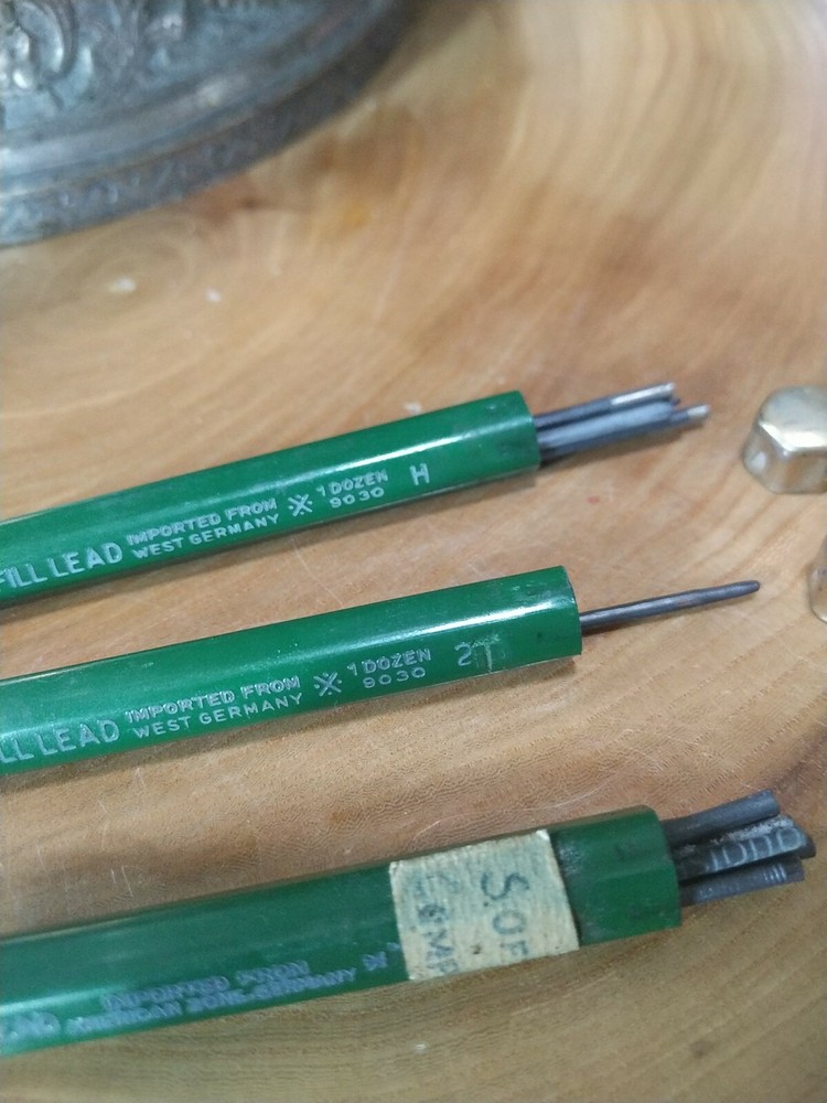 Faber Castell Refill Leads H. Used.