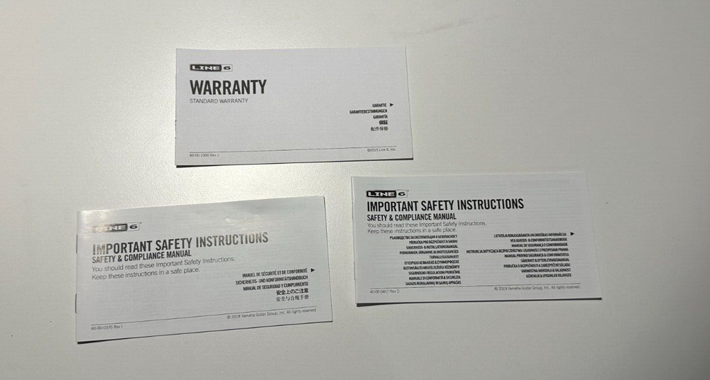 Line 6 FBV2 Footswitch