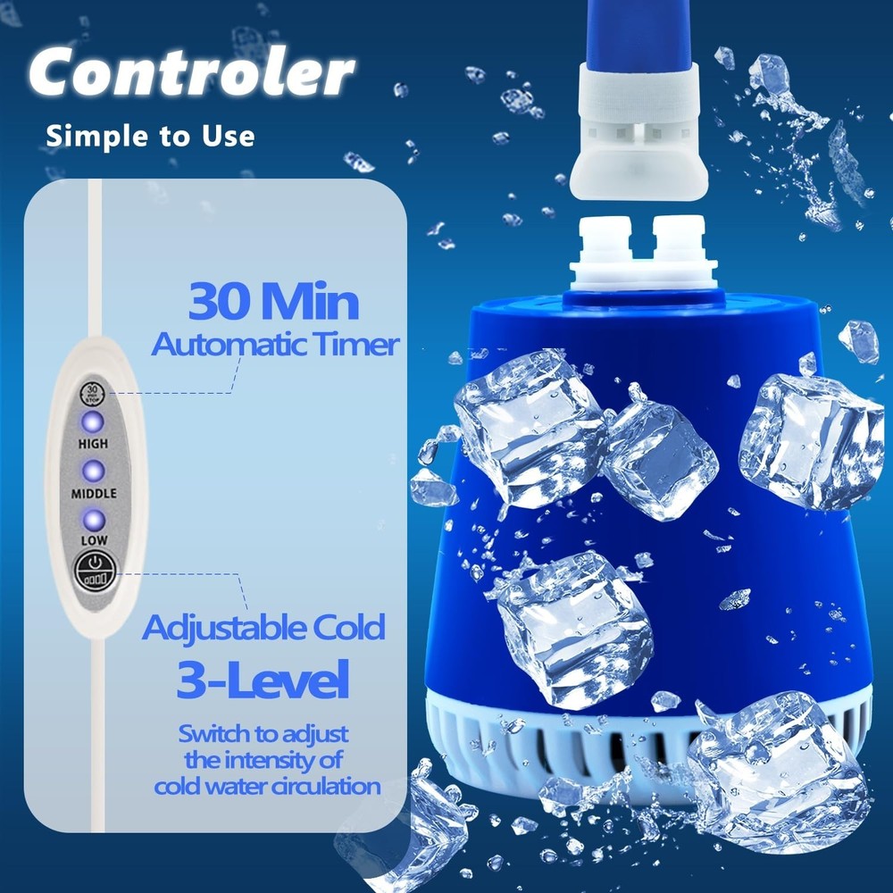 Cold Therapy Machine, Programable Ice Therapy Machine, for Knee Replacement, ...