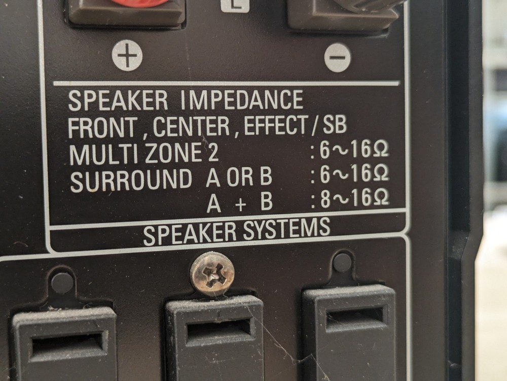 Denon AVR 5800 Receiver