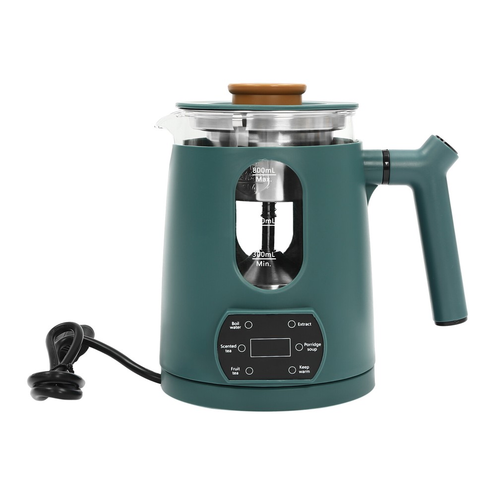 6 Functions Temperature Control Electric Tea Kettle With Tea Steamer Mesh 600W