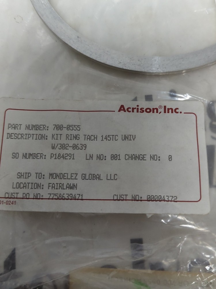 ACRISON,MPT-700-0555,MAGNETIC TACHOMETER ASSEMBLY NOS