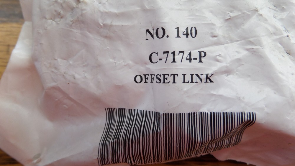 Diamond Offset Connecting Link C-7174-P NOS