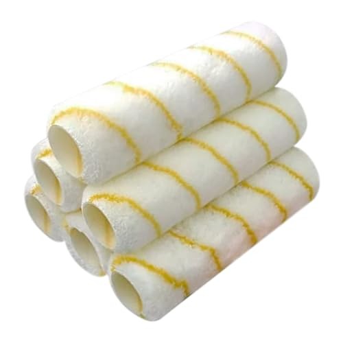 - Paint Roller Covers - 1/2 X 9 Inch Microfiber 6 Pack 6 Ea 1/2" Micro