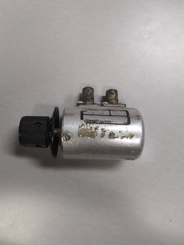 Texscan Corp LA-50 Step Attenuator - Adjustable/Variable