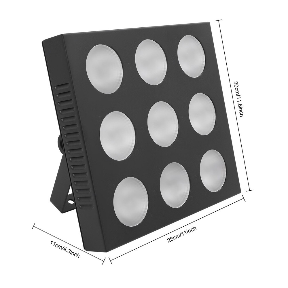 LED 4-In-1 DJ Light Stage Projection Effects Lamp Rectangular Stage Light RGBW