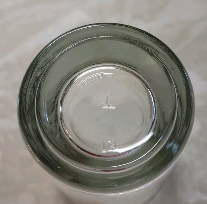 MISAWA, JAPAN ETCHED BEER GLASS