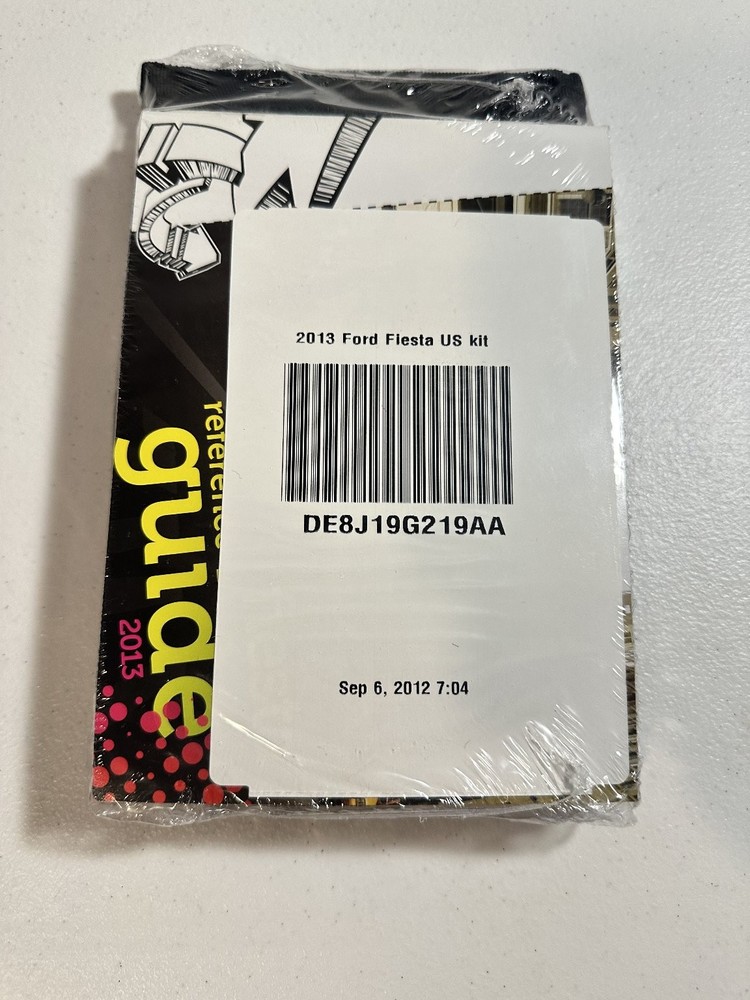2013 Ford Fiesta Owners Manual Sealed