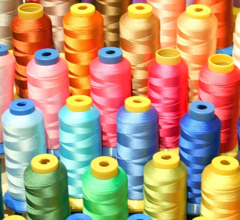 50 X-LG CONE POLY MACHINE EMBROIDERY THREADS FOR VIKING