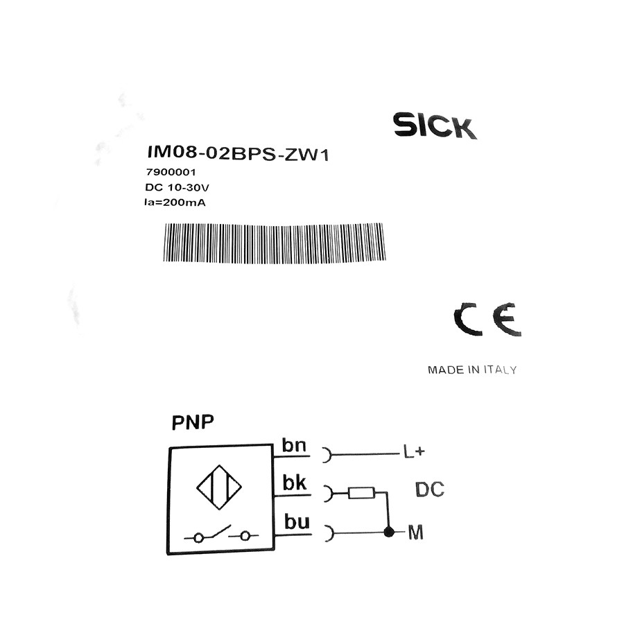 SICK IM08-02BPS-ZW1 Cylindrical thread design ,PNP,New✦Kd