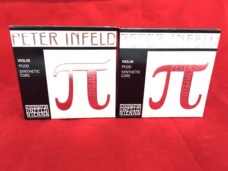 100% Authentic 2 x Thomastik Peter Infeld Violin String  Set 4/4 Platinum E
