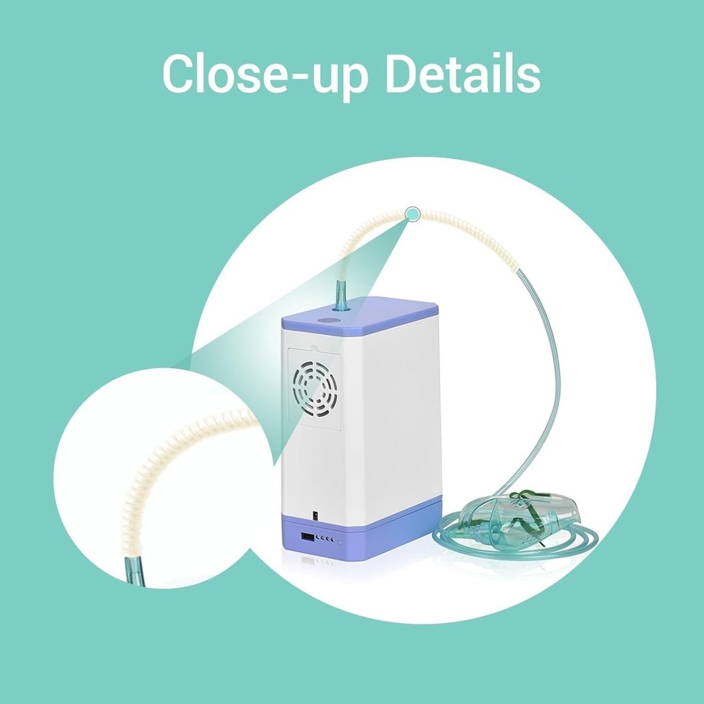 Oxygen Hose Protector - Retractable Support for Oxygen Concentrators, 12 Pack