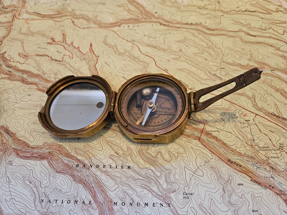 Stanley London Brass Compass