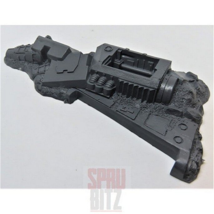 Battle For Macragge Crashed Imperial Aquila Shuttle Terrain Engine Warhammer 40K