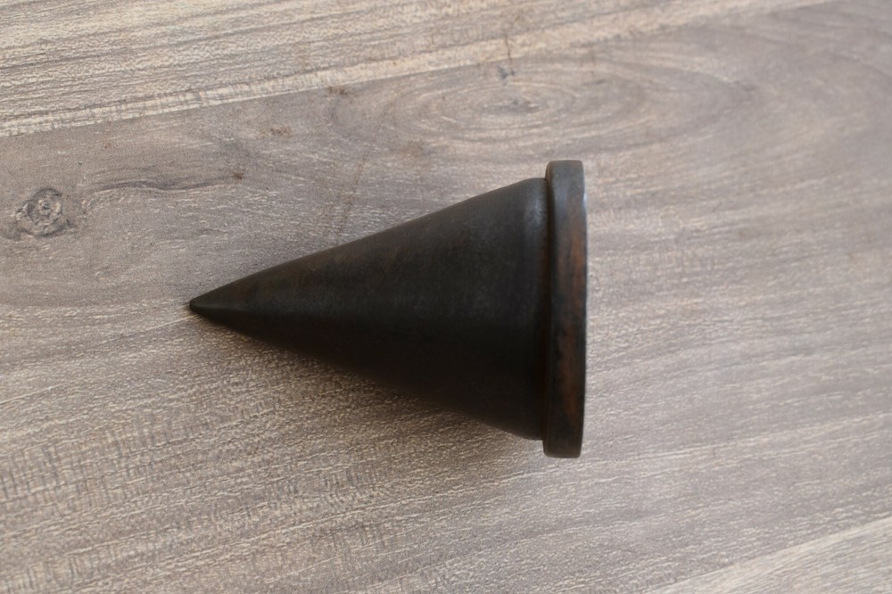 Vintage silversmith blacksmith hardy Cone handmade mini Iron anvil tool