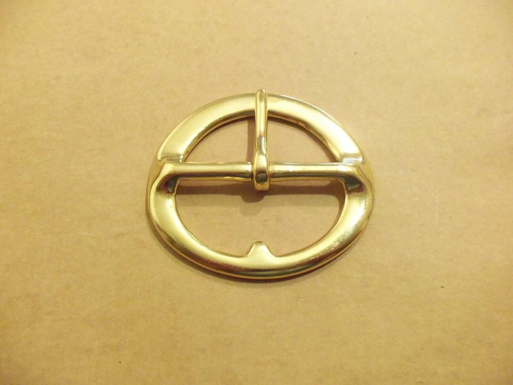 3" Solid Brass Heavy Girth Cinch Buckle